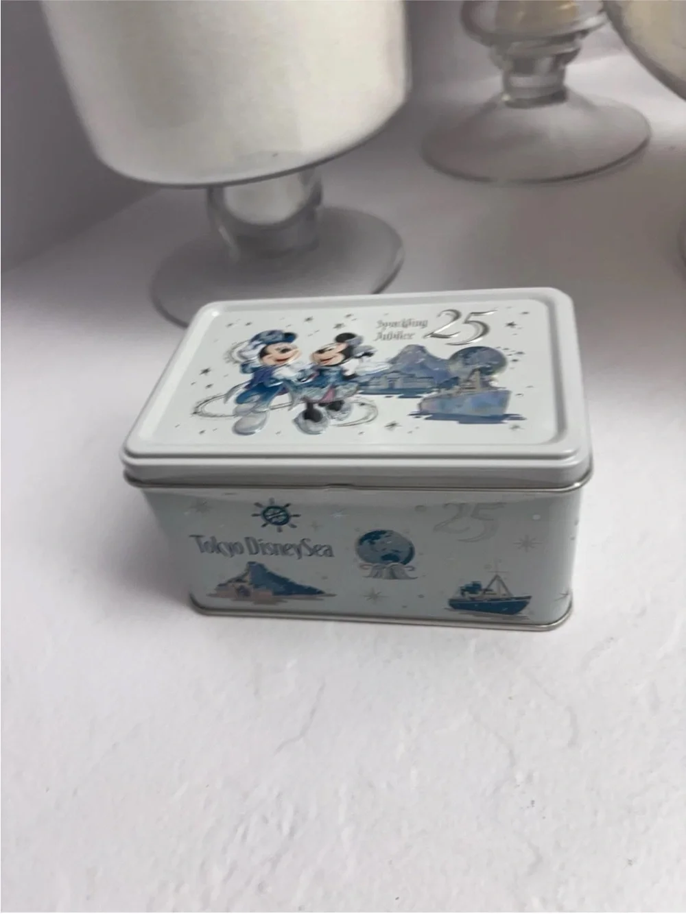 Tokyo Disney Sea 25th Anniversary Ears, Mickey Clip & Souvenir Box Set